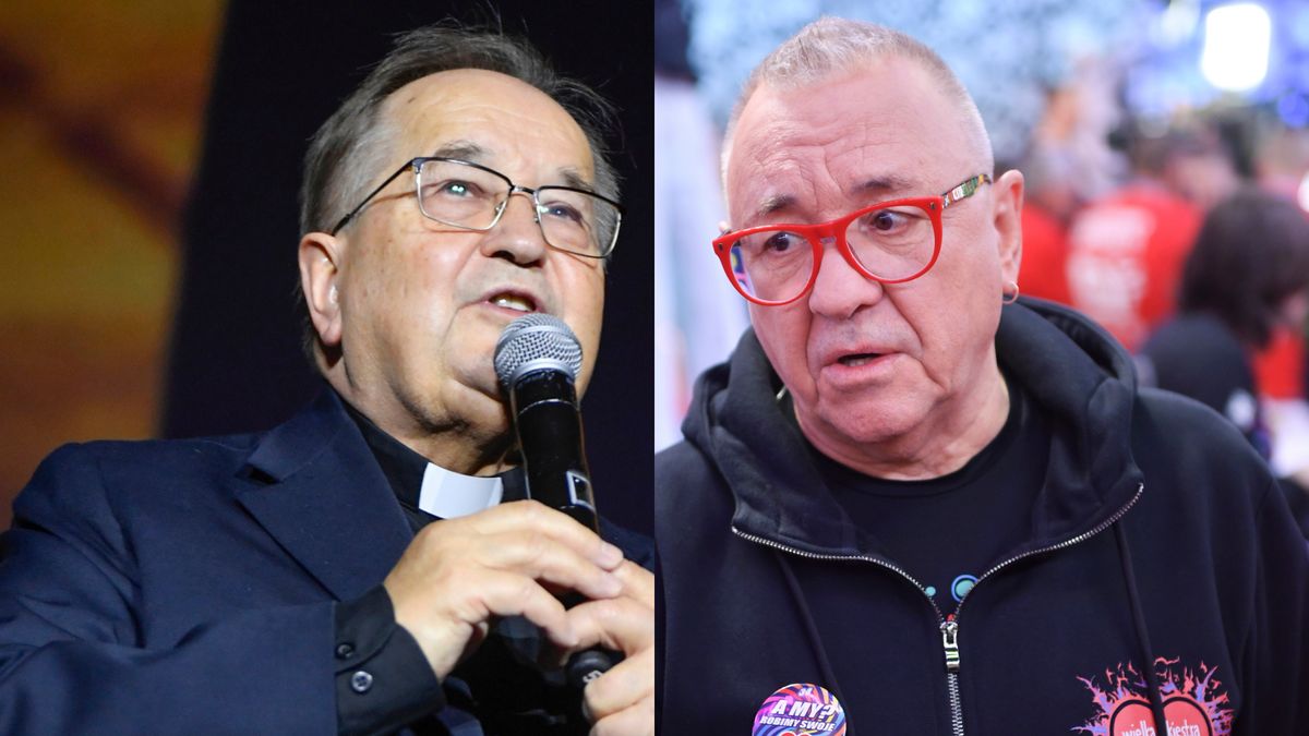 Ojciec Tadeusz Rydzyk i Jurek Owsiak
