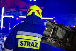 Spłonął domek letniskowy. Tragedia pod Szczytnem