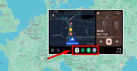 Android Auto z ikonami Samsunga. Nie trzeba używać Galaxy S24