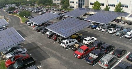 Solarny parking według firmy Dell