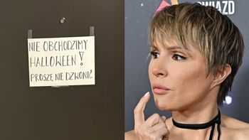 Blanka Lipińska gotowa na Halloween. "Mam nadzieję, że NIEWYCHOWANE BACHORY znowu nie zniszczą nam drzwi" (FOTO)