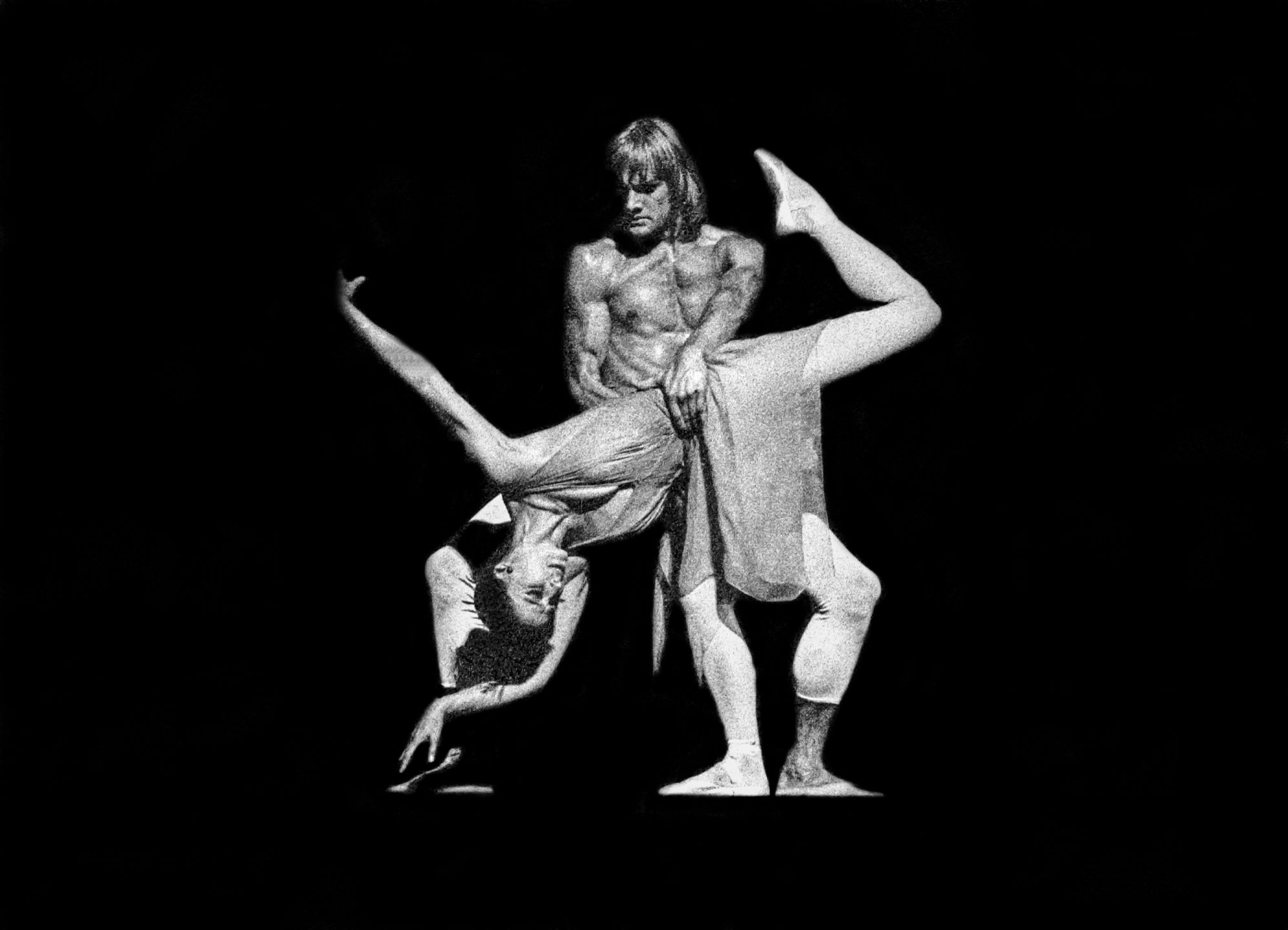 Rosyjscy tancerze Alexander Godunov i prima balerina assoluta Maya Plisetskaya 