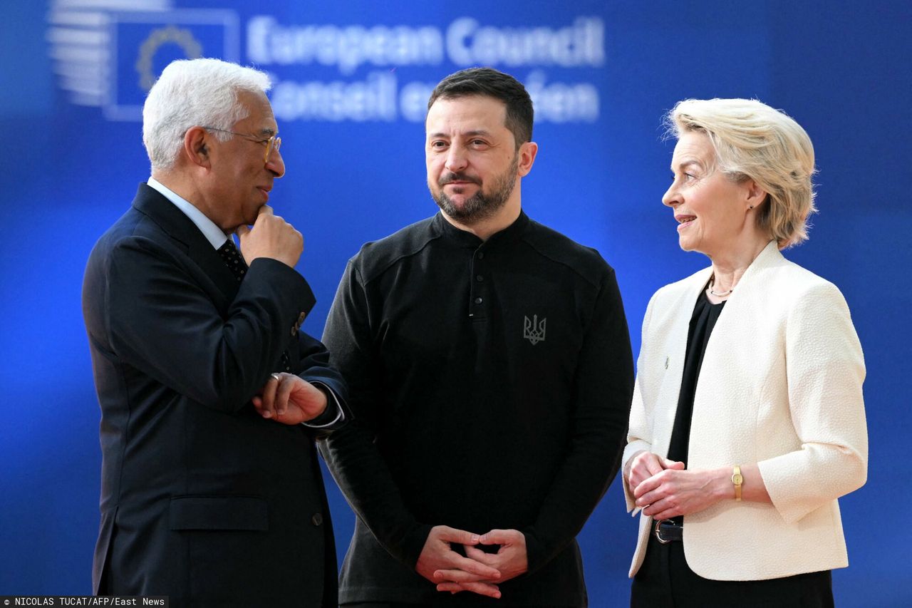 Wizyta prezydenta Zełenskiego na szczycie UE 