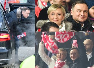 Andrzej i Agata Duda kibicowali polskim skoczkom w Zakopanem (ZDJĘCIA)