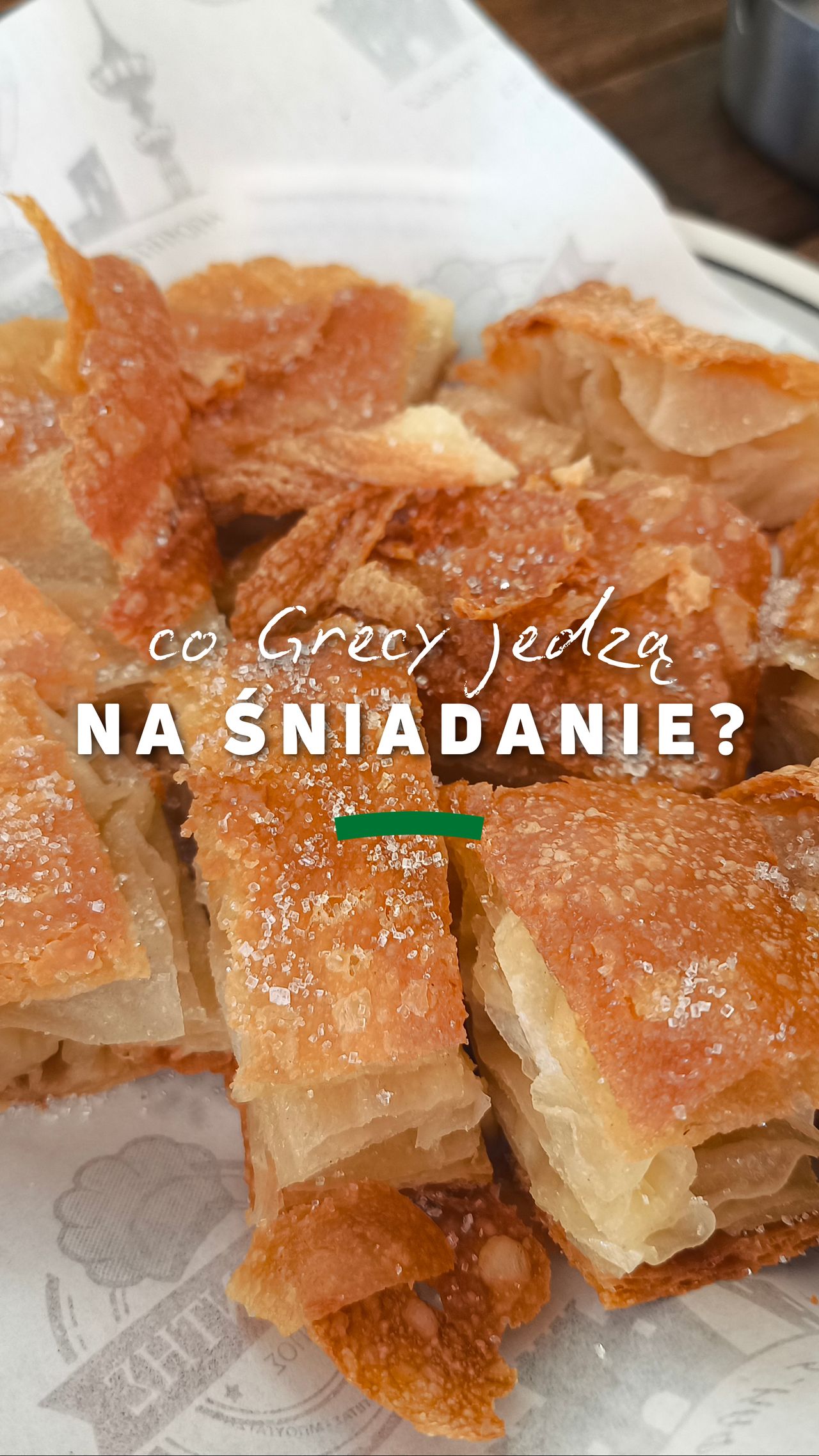 Zeszłam do piwnicy greckiej piekarni. Nie mogłam oderwać wzroku od tego, jak robią tu śniadanie