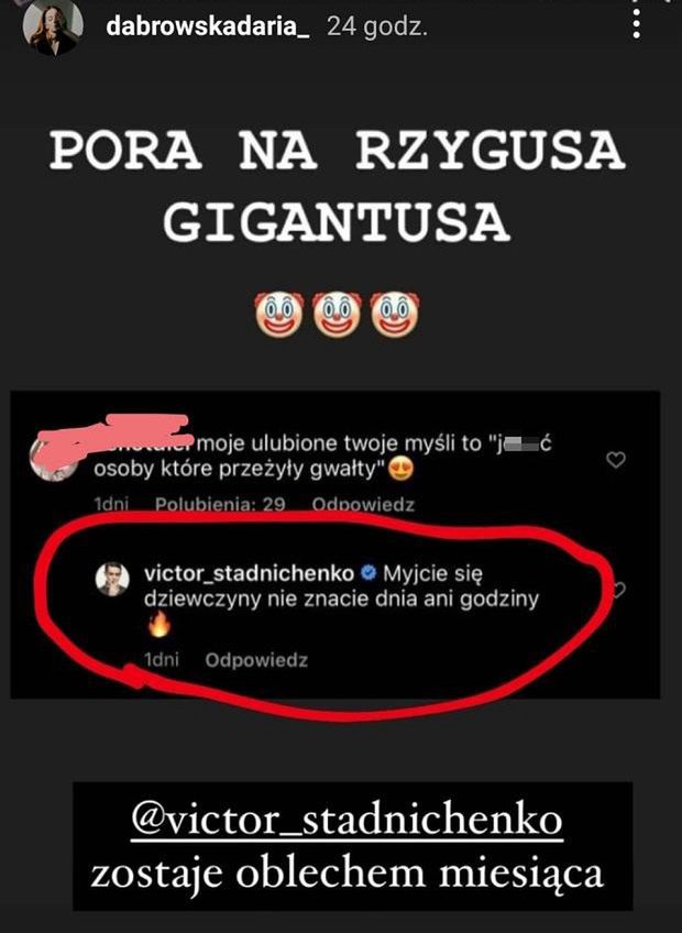 Uczestnik "Big Brothera" żartował z gwałtów