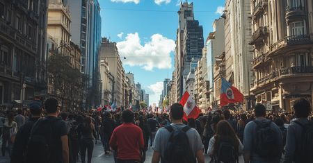 Argentyna na krawędzi: Strajk generalny przeciwko reformom Mileia paraliżuje kraj