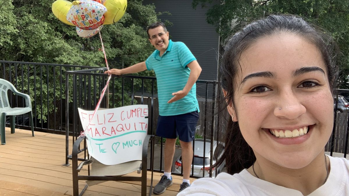 Julio Cesar Segura zaskoczył córkę w dniu jej 19. urodzin