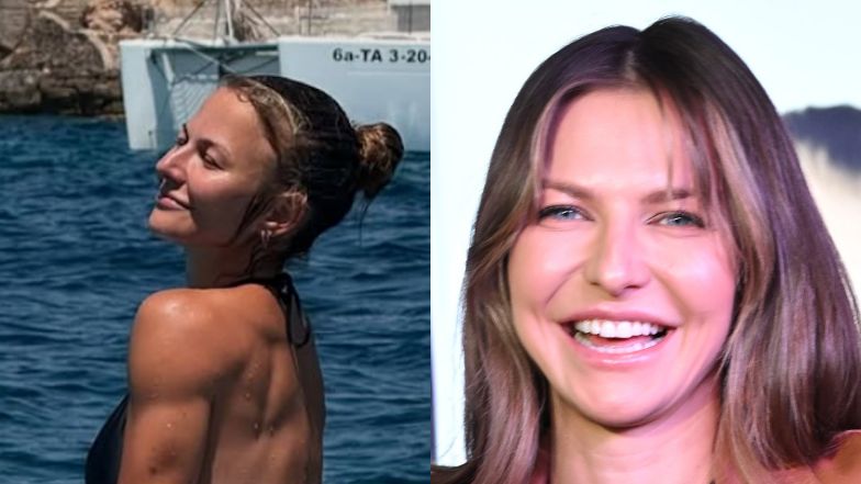 Anna Lewandowska prezentuje wyćwiczone ciało na Majorce