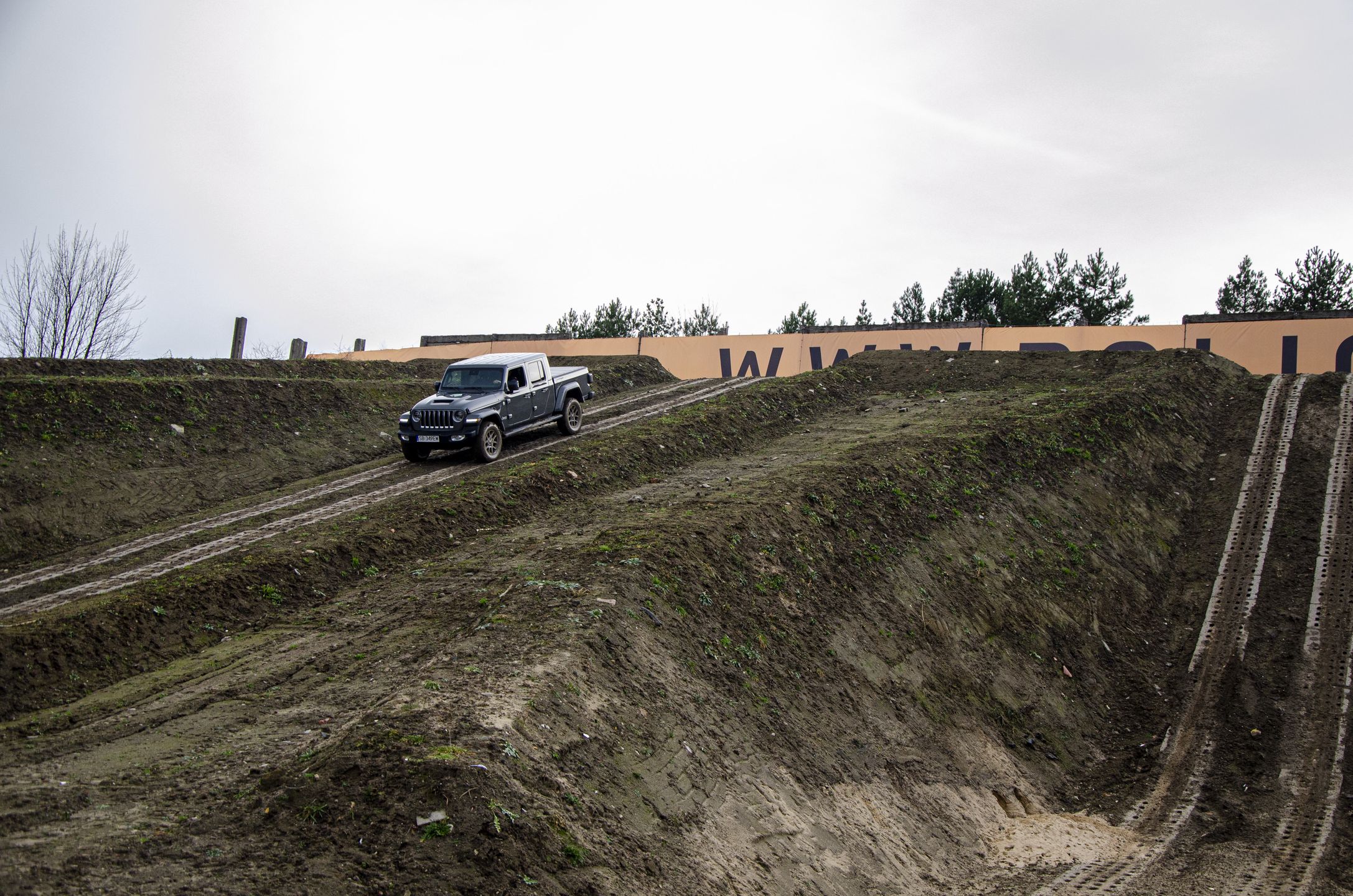 Jeep Gladiator na Poligonie4x4