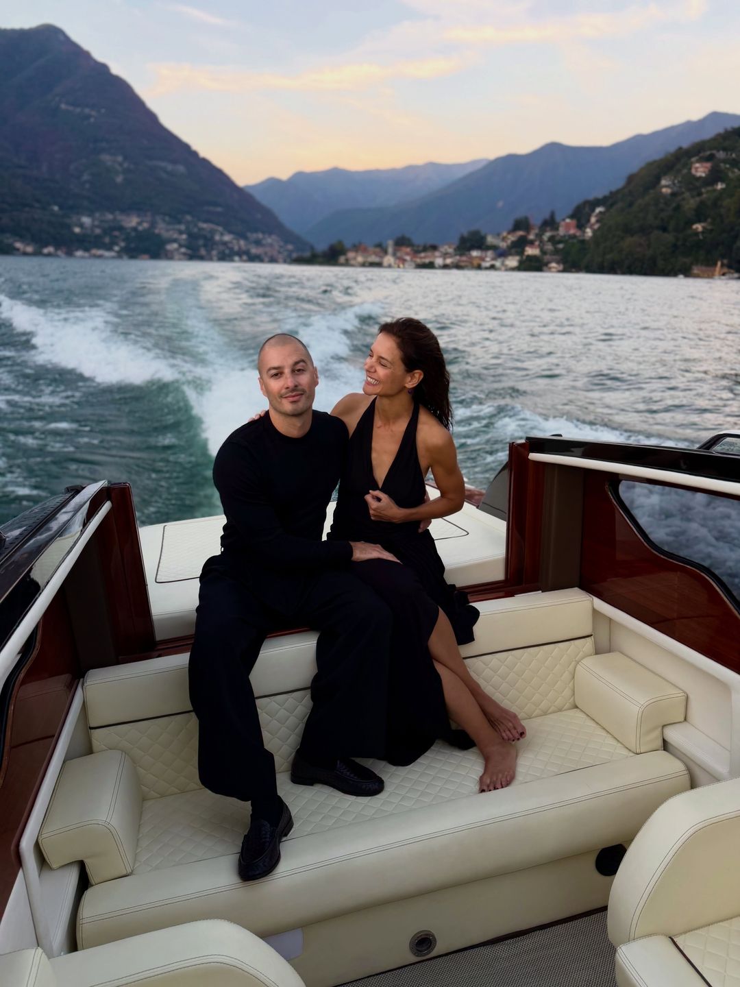 Katie Holmes z Jasonem Bardem Yarmoskym