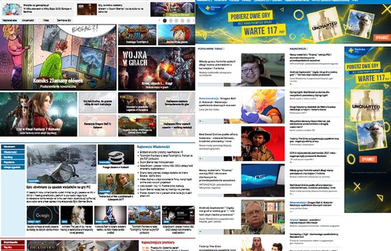 Gry-online.pl na czele, Steamcommunity przed Epicgames, a Twitch przed PPE.pl (TOP10 serwisów o grach)