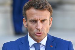 "Polska podżega do wojny". Co naprawdę powiedział Macron?