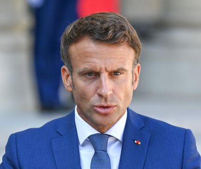 "Polska podżega do wojny". Co naprawdę powiedział Macron?