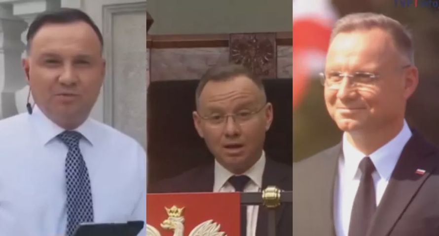 Tak TVP Info podsumowuje prezydenturę Andrzeja Dudy. Tylko gafy, dziwne miny i kompromitacje. "Kurszczyzna..."