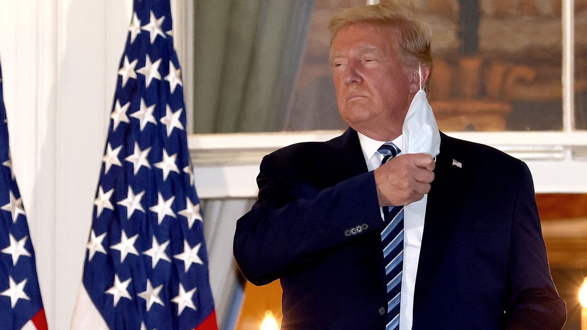 Twitter zablokował dezinformujący wpis Donalda Trumpa, fot. Win McNamee/Getty Images