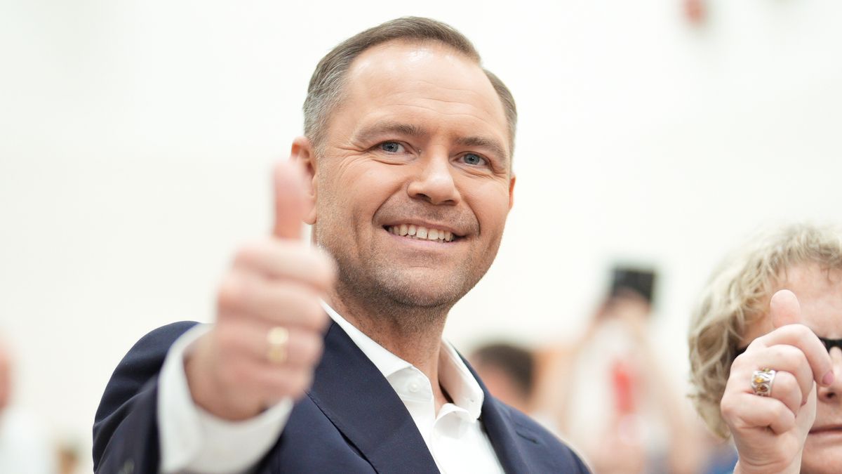 Karol Nawrocki, a non-partisan Presidential candidate supported by the right wing Law and Justice Party casts his ballot in this file photo taken in Warsaw, Poland on 01 June, 2025. (Photo by Jaap Arriens/NurPhoto via Getty Images)