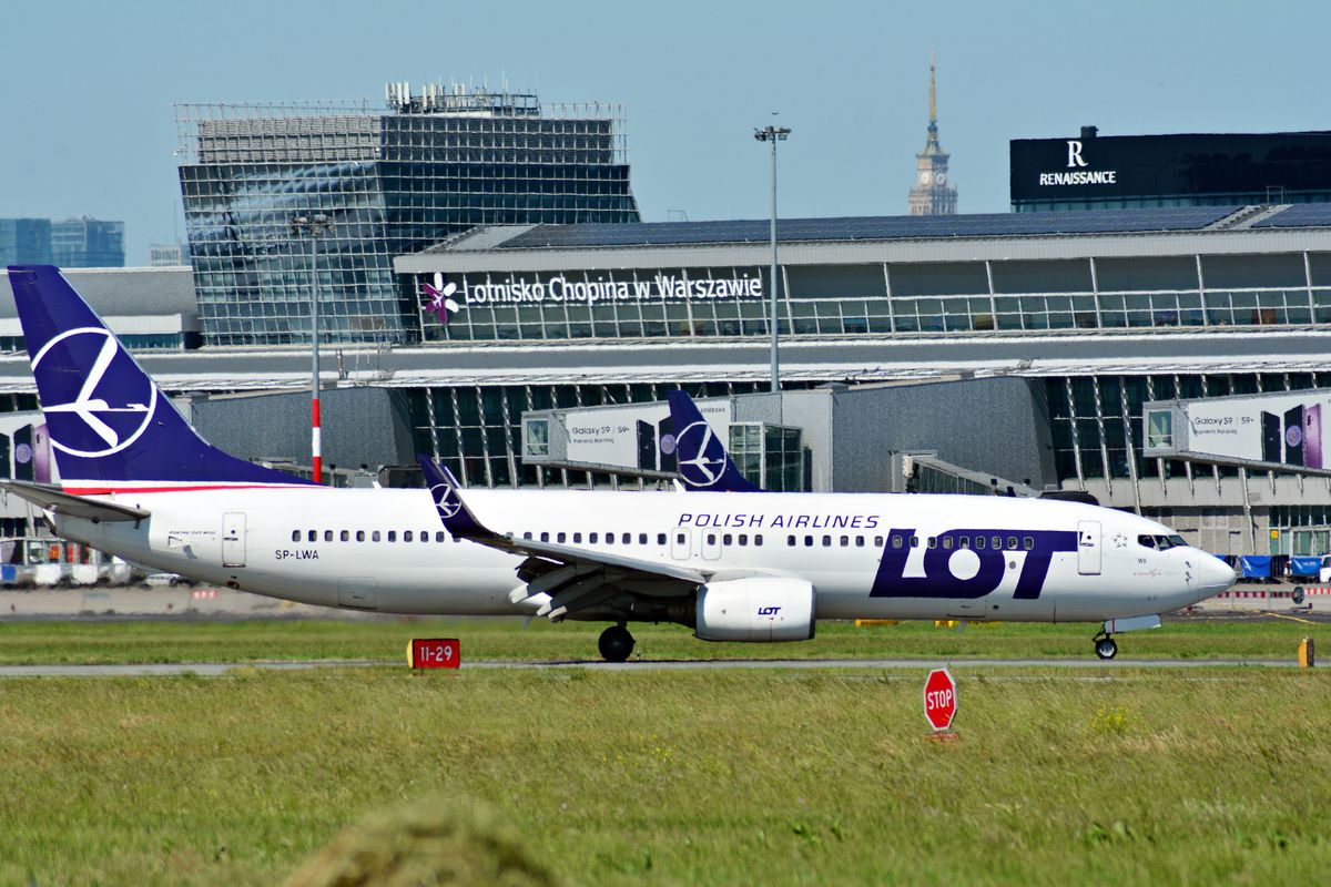 Lotnisko Chopina to największy port lotniczy w kraju