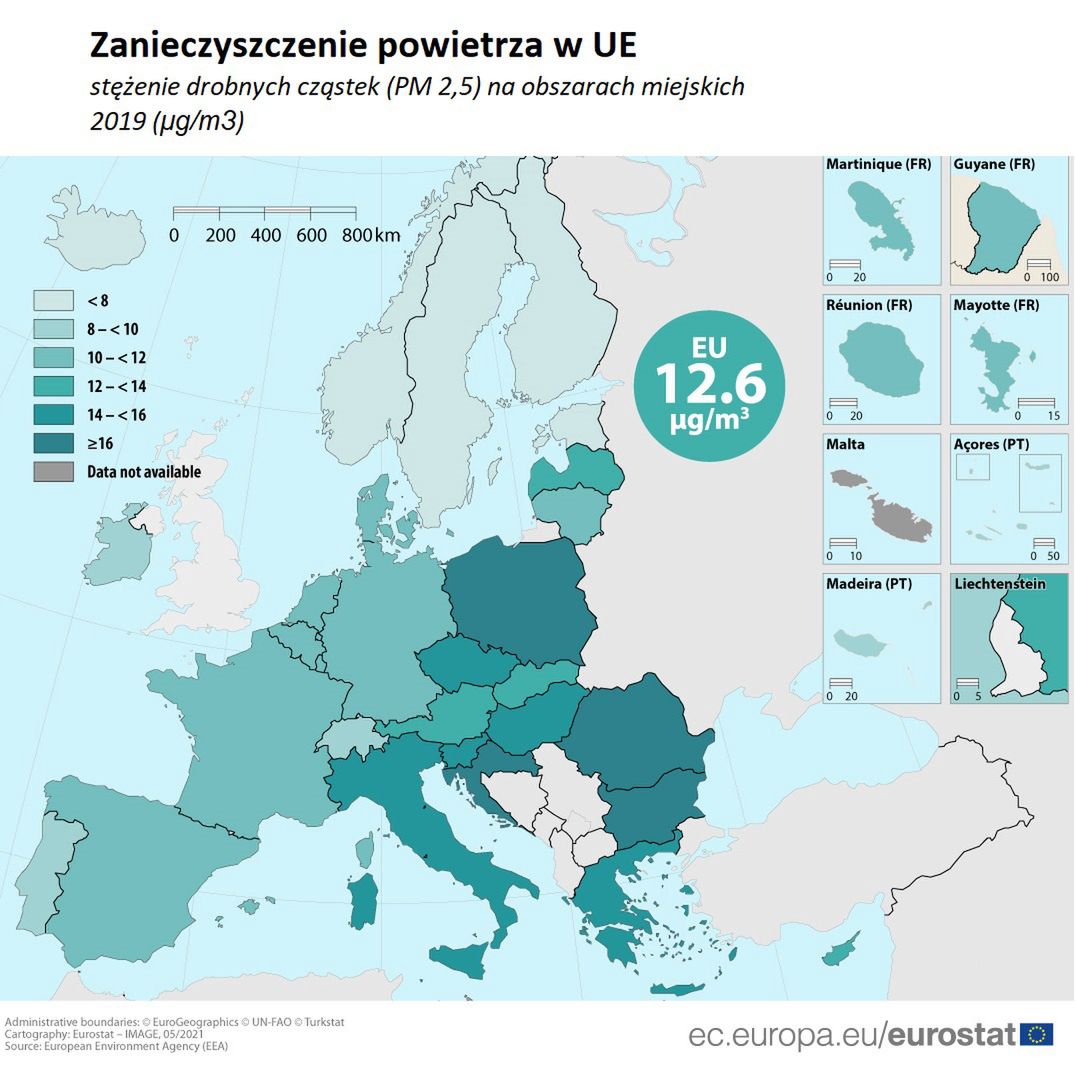 Zanieczyszczenie powietetrza 