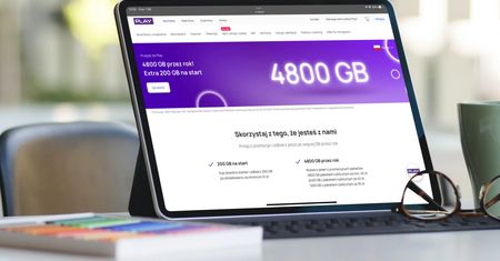 4800 GB za darmo w Play. Skorzysta część klientów