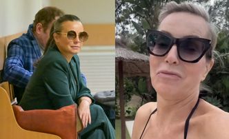 Odziana w bikini Paulina Smaszcz tłumaczy, czemu nie dotarła na rozprawę z Anną Muchą: "Ponoć STCHÓRZYŁAM"