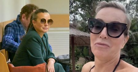 Odziana w bikini Paulina Smaszcz tłumaczy, czemu nie dotarła na rozprawę z Anną Muchą: "Ponoć STCHÓRZYŁAM"