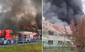 Tragedia podczas akcji w Nisku. Zginęli strażacy