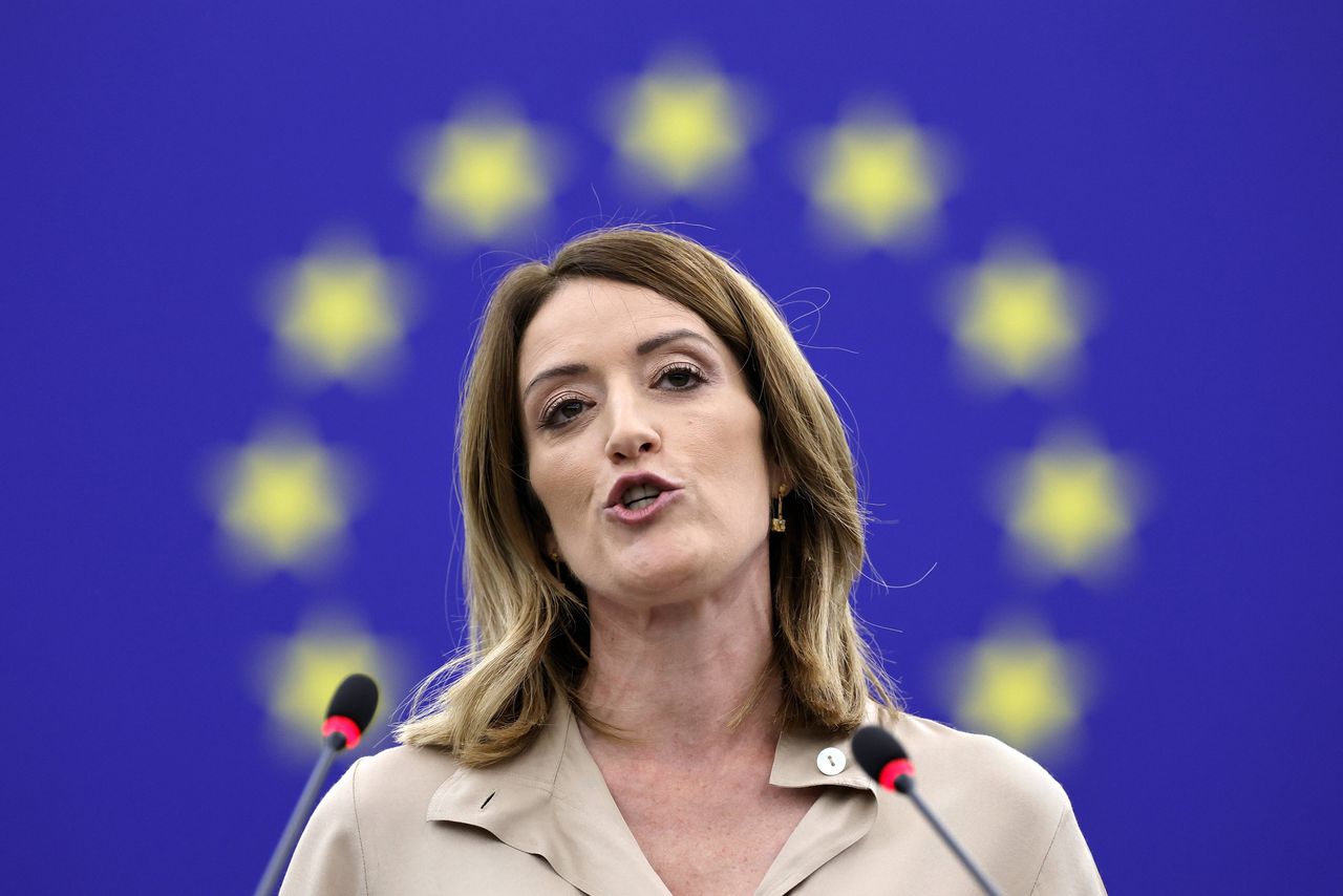 Roberta Metsola has been re-elected as the President of the European Parliament