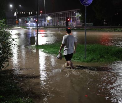 Pogoda. Ulewne deszcze. Jest ostrzeżenie