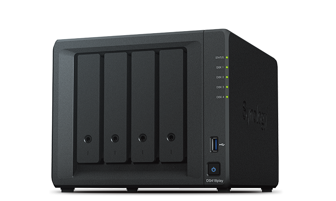 Synology Diskstation DS418Play - zdjęcie pobrane z oficjalnej strony Synology