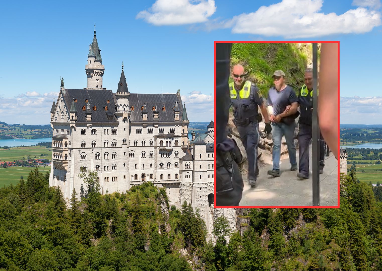 Zbrodnia na zamku Neuschwanstein. Zabójca-gwałciciel usłyszał wyrok