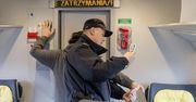Agresywny pasażer ubliżał kierowniczce pociągu. Został obezwładniony
