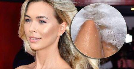 Sandra Kubicka nadaje prosto z wanny. Realia macierzyństwa nieźle dają jej w kość