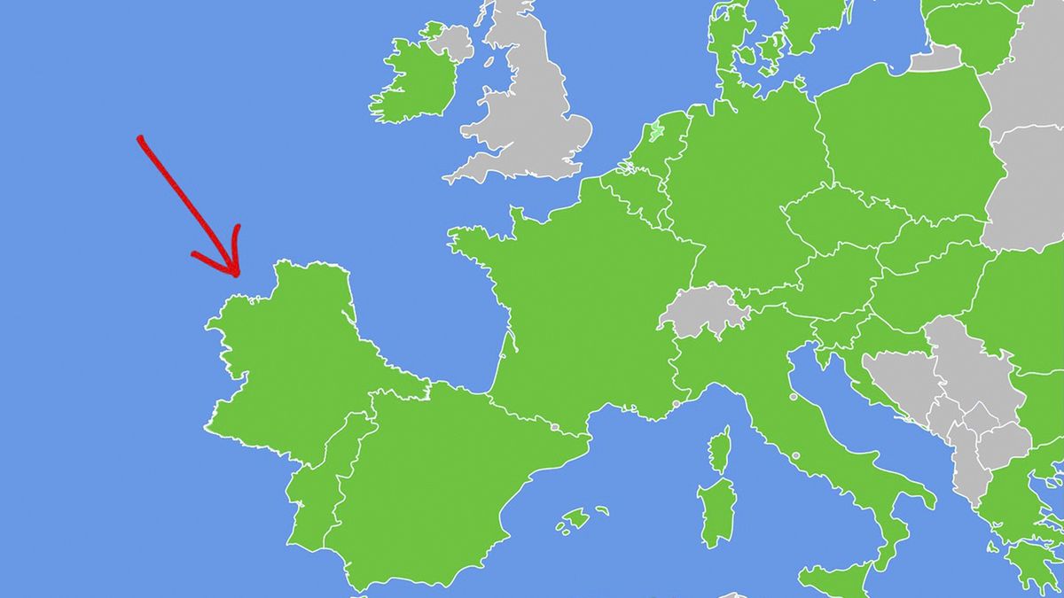 Media obiegła grafika ukazująca dodatkowy kraj w Europie