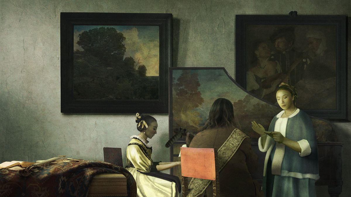 Zaginone dzieło Vermeera odtworzone w Photoshopie przy pomocy zdjęć stockowych 1