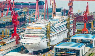 Skopiował plany największego wycieczkowca świata. Zaczął współpracować z Chinami