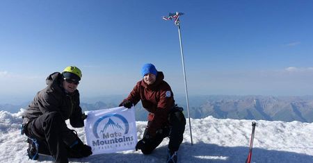Bracia Jakub i Bartłomiej Bednarczyk z Lubartowa weszli na Kazbek i Elbrus