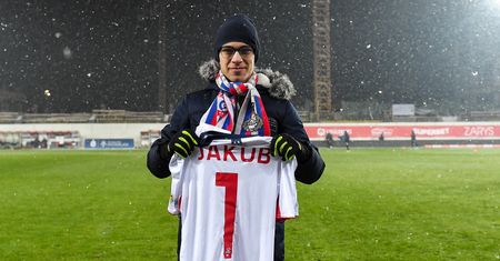 Nie tylko Podolski. Na meczu Górnika był drugi mistrz swiata