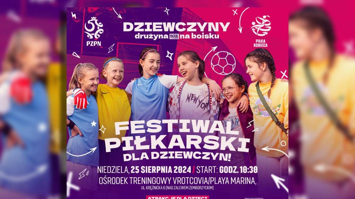 grafika, kampania „Dziewczyny. Drużyna nie tylko na boisku”