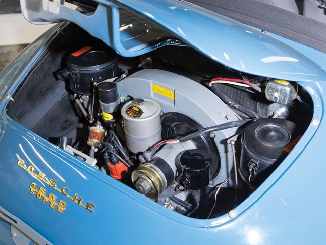 1961 Porsche 356 B 1600 Super Cabriolet by Reutter