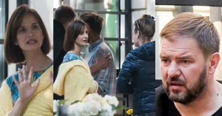 TYLKO U NAS: Karolak i Viola na obiedzie z byłą dziewczyną Tomka (ZDJĘCIA)