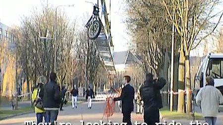 Studenci pobili rekord świata jeżdząc na 28metrowym rowerze (wideo) 1