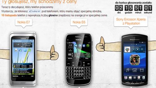 Chcesz tańszy telefon w Orange? Zagłosuj, który model sieć powinna przecenić! 1