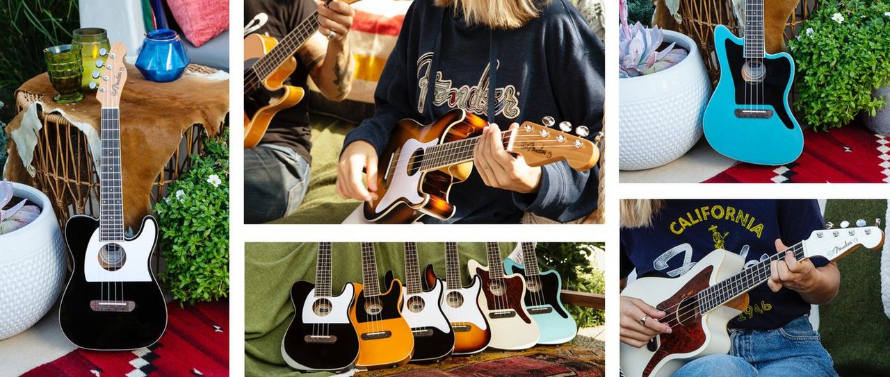 Nowe, hybrydowe ukulele od Fendera