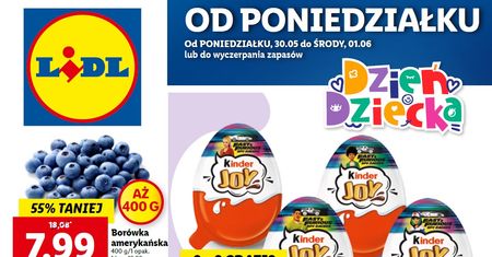 Lidl nowa gazetka 30.05-1.06. Promocje w Lidlu od poniedziałku 30 maja