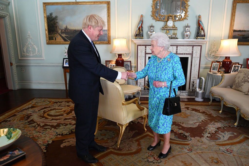 Boris Johnson and Queen Elizabeth