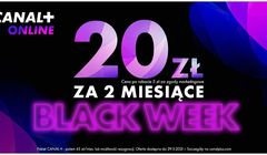 Canal+ online ze specjalną ofertą na Black Week, dostęp w cenie 20 zł za 2 miesiące (wideo)