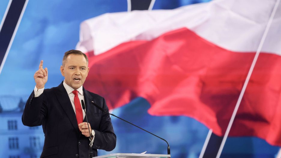 Konwencja programowa Karola Nawrockiego
02.03.2025 Warszawa. Konwencja programowa Karola Nawrockiego. Fot. Andrzej Iwanczuk /REPORTER
n/z: Karol Nawrocki,
Andrzej Iwanczuk/REPORTER