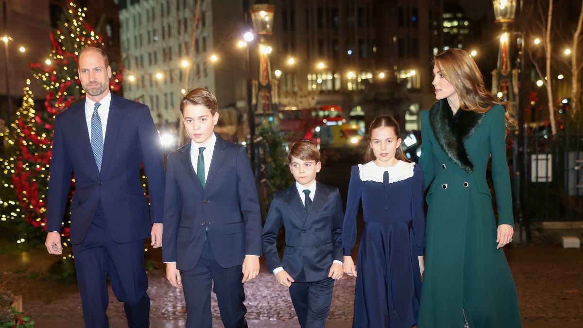 Książę William z rodziną.