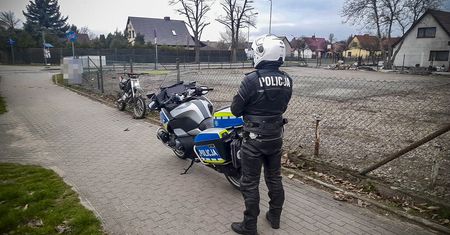 Brawurowa ucieczka motocyklisty w Pile – finał za kratkami!